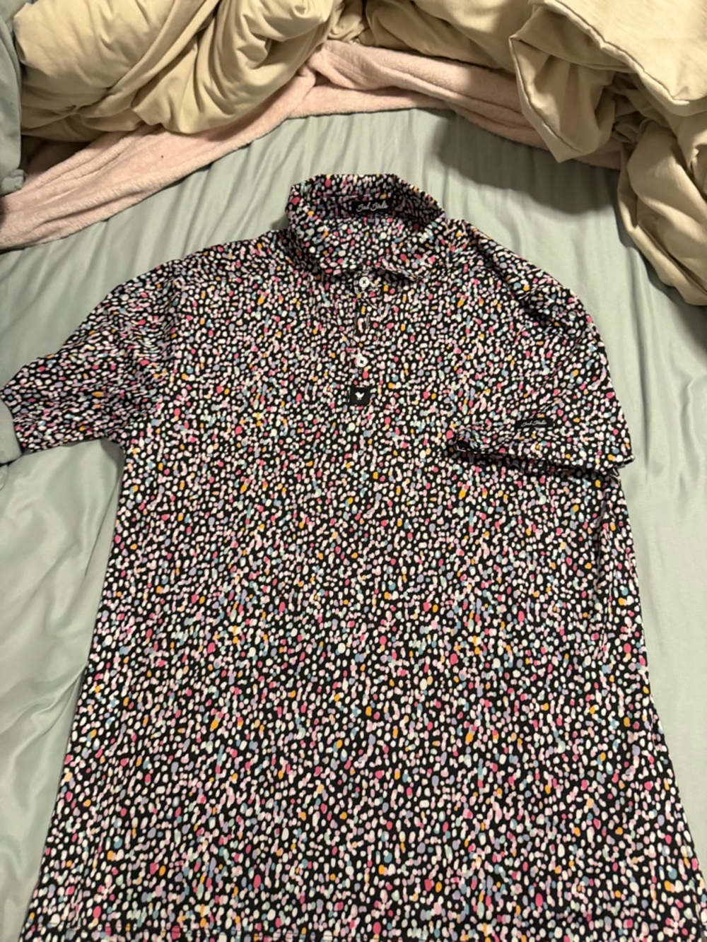 Bad Birdie "Drippity Drip" Golf Polo - Mens L